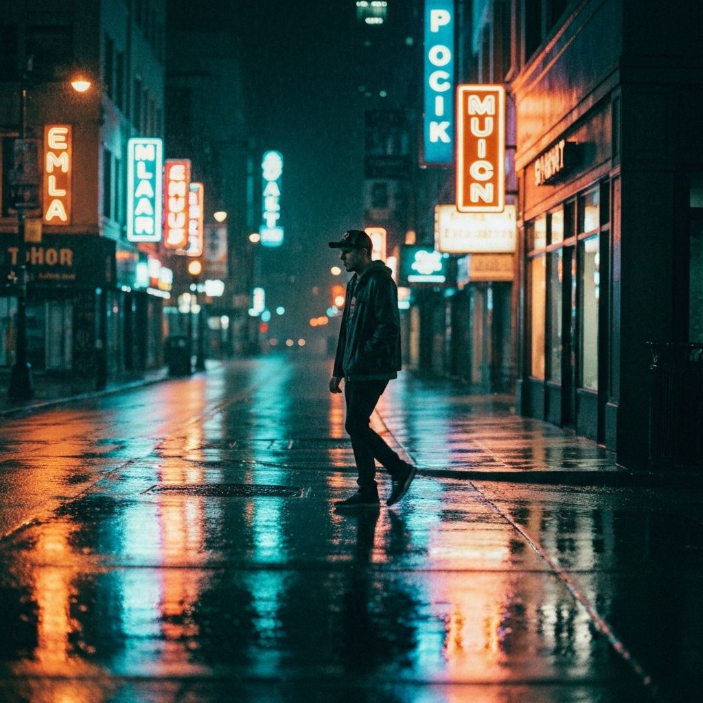 Still from Neon Ghosts